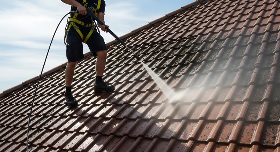 roof cleaners Worcestershire 